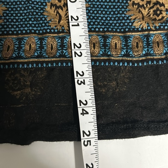 Free People Dolman Medallion Printed Long Sleeve Top -Size X-Small - Picture 9 of 9